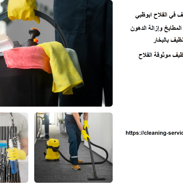 شركة تنظيف في الفلاح ابوظبي